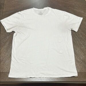 Tommy John White Crew‎ Neck Short Sleeve Tee